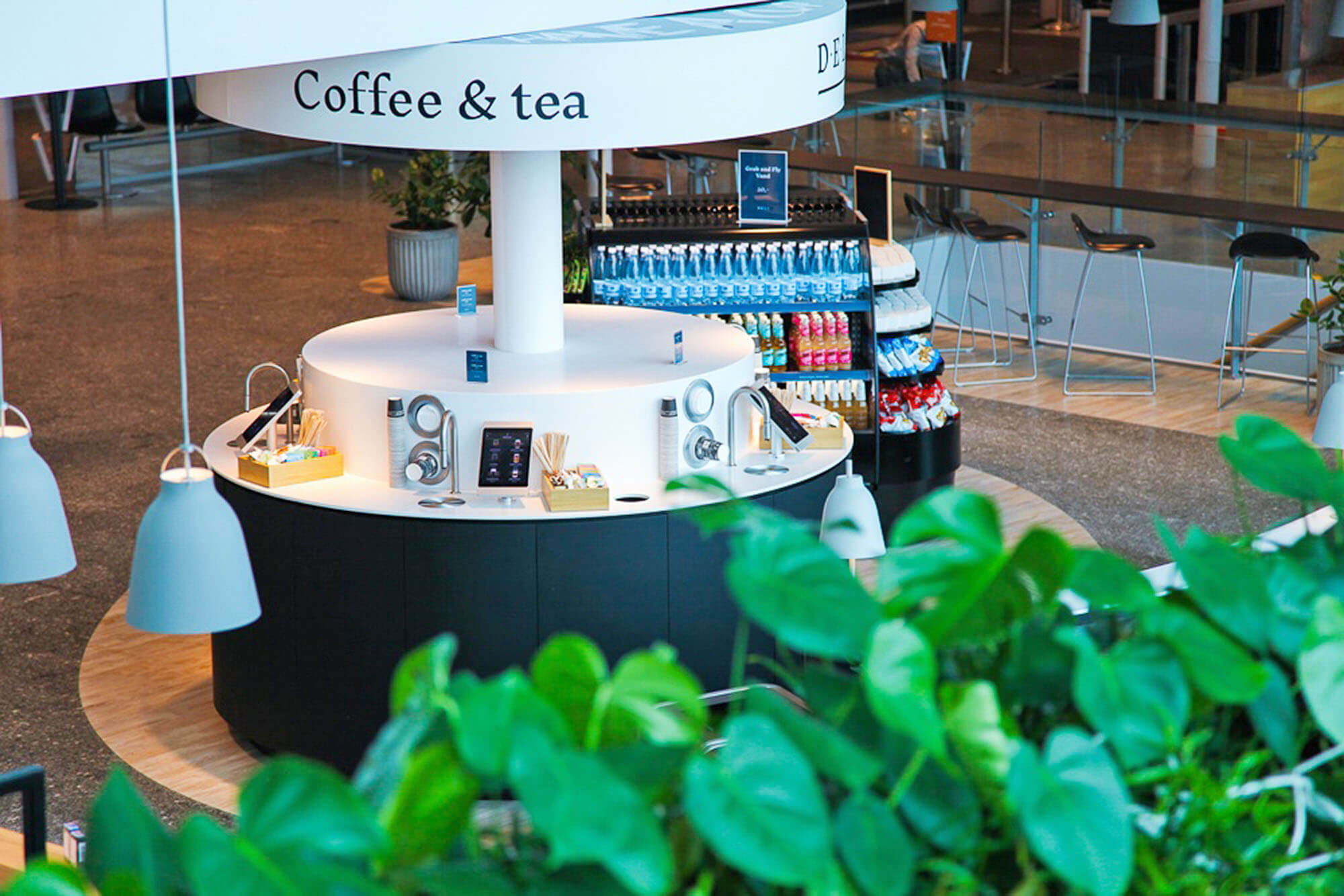 TopBrewer at self-service station in Aalborg Airport